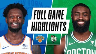 NBA Game Recap | Knicks vs Celtics | April 7, 2021