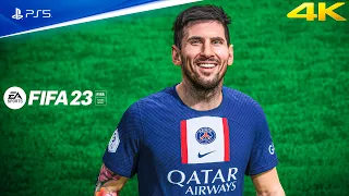 FIFA 23 - PSG vs Lorient - Ligue 1 Uber Eats 22/23 Full Match | PS5™ Gameplay [4K60]
