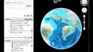 Google Earth Global Paleogeographic Views Layer