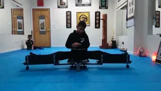 Kung Fu Middle Split Machine Challenge