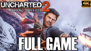 Uncharted 2 Among Thieves Remastered – Full Game – No Commentary – Longplay – 4k[PS5 – Playthrough]