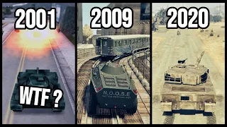 TANKS LOGIC in GTA Games (2001-2020)