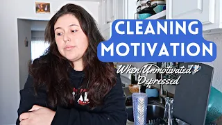 Cleaning Tips When Unmotivated or Depressed | CLEAN & ORGANIZE WITH ME