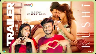 Kushi Official Trailer - Reaction| Vijay Deverakonda,Samantha | Shiva Nirvana | Hesham Abdul | ODY