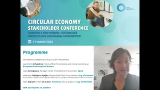 CEStakeholderEU Conference 2022 - Workshop 1C – Circular Procurement