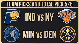 NBA Picks Today 5/6/2024 | NBA Bets Today NBA Predictions Today