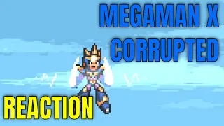 MegaMan X: Corrupted | My Reaction 😂 (Intro Stage)