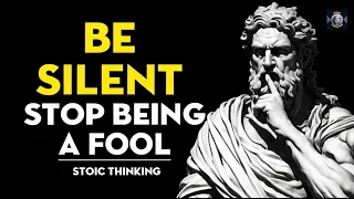 10 Traits of People Who Speak Less |Stoic thinking