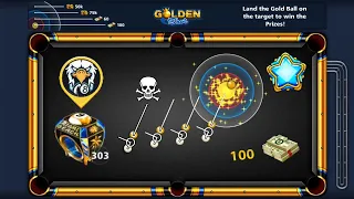 8 ball pool Golden Shot Amazing Shots 😍 Miami 303 Ring 😨 OMG