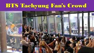 BTS Taehyung Fan's amazing Crowd | MBC Radio