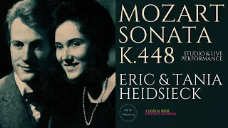 Mozart - Sonata for 2 Pianos in D Major, K. 448/375a (Century's recording: Eric & Tania Heidsieck)