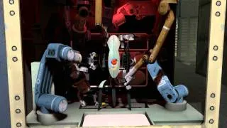 Portal 2 - Turret Assembly Line 1080p [HD]