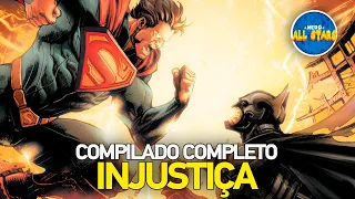 INJUSTIÇA: DEUSES ENTRE NÓS (Injustice: Gods Among Us) | Compilado História Completa