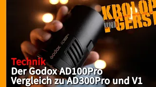 Godox AD100Pro - Vergleich zu AD300Pro und V1 📷 Krolop&Gerst