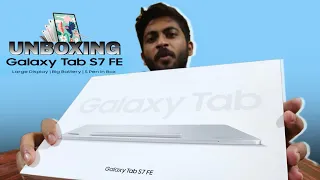 Unboxing Samsung Galaxy Tab S7 FE Edition 😎🤏