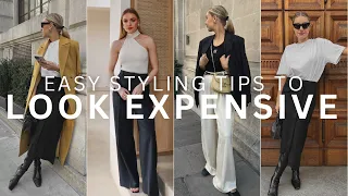 LOOK EXPENSIVE WITH EASE - 9 SIMPLE TIPS TO ELEVATE YORU STYLE | LESSONS WITH LYDIA