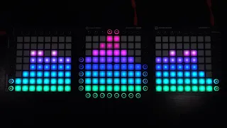 Quarantine Music for you // Surfaces - Sunday Best // Triple Launchpad Visualizer// Part 2