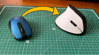 Redesigning my OLD pc mouse into NEW 3D Printed Ergonomic one