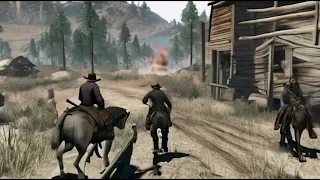 I asked AI what red dead redemption 2 looked like