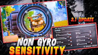 reveal the Secrets of the Non Gyro Sensitivity 3.1 Update #bgmi #nongyrosensitivity #bgminewupdate