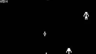 Defense Command computer game on the TRS-80 Model 1