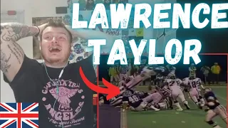 Lawrence Taylor was a BEAST!! - British Reaction