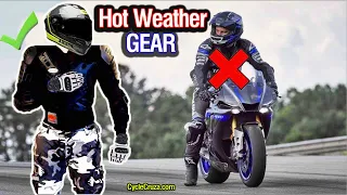 BEST Motorcycle GEAR for SUMMER HOT WEATHER 2023