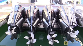 2020 Cigarette RAcing 42 Auroris - Walkaround - 2020 Miami Boat Show