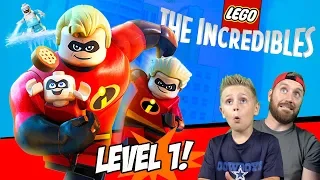 Lego The Incredibles Gameplay Part 1: The Incredibles are Back!