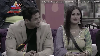 Bigg Boss 13 Episode 27 Sneak Peek | 6 Nov 2019: Shehnaaz Wants Sidharth To Return To The Show