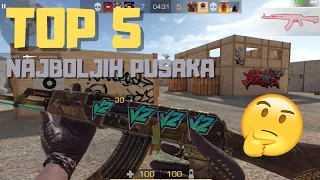 TOP 5 NAJBOLJIH PUŠAKA u STANDOFF 2 / СТАНДОФФ 2