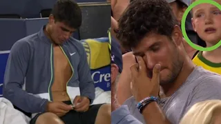 Carlos Alcaraz and his brother both break down in tears in Cincinnati