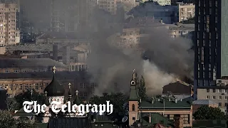 Ukraine war: Russia attacks Kyiv striking two residential buildings