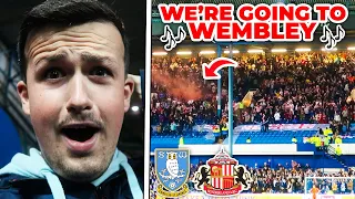 93RD MINUTE GOAL SENDS SUNDERLAND TO WEMBLEY vs SHEF WED - ABSOLUTE SCENES