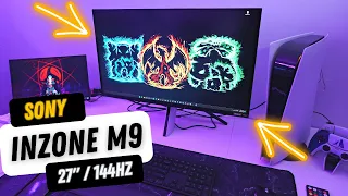 SONY 27" INZONE M9 Review : The Best 4K HDR Gaming Monitor for PC & PS5 ?