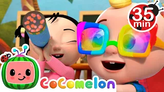 Color Kaleidescope + MORE! | Colors with @Cocomelon - Nursery Rhymes | Nursery Rhymes & Kids Songs