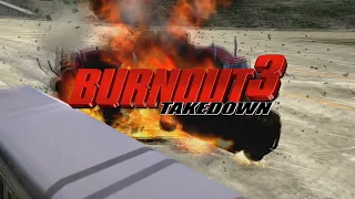 Burnout 3 Takedown Crashes (1440p 60fps)