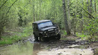 УАЗ "Брелок" Off-Road l Брелок подбит, минус задний мост, лебедка, сцепление