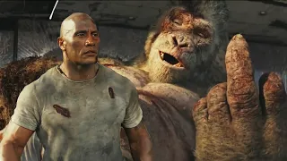 لما تبقي قرعتك مقويـه قلبك 😂🔥ملخص فيلم (Rampage)