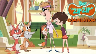 Mom and dad in town | Zip Zip English | Full Episodes | 3H | S2 | Cartoon for kids