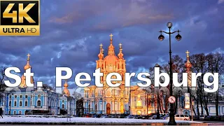 Saint Petersburg in 4K - Russia - Second-Largest City in Russia - Europe