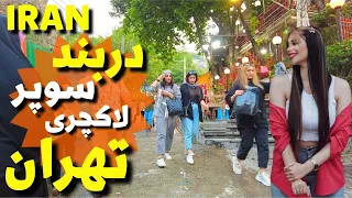 IRANIAN People Lifestyle In Northern Of Tehran - Darband Tehran Vlog