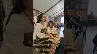 Amazing ceremony for Moko Kauae. Tino ātaahua ❤️🌀