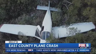 No Injuries In East County Plane Crash