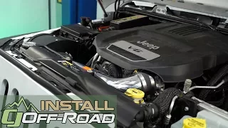 Jeep Wrangler JK K&N Air Intake System 77 Series 2012-2018 Installation