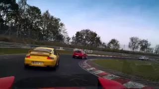 GT3 vs C5 Z06 on Nurburgring