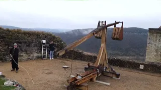 Château de Castelnaud : quand un couillard prend vie