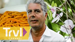 Spaghetti for Breakfast?! | Anthony Bourdain: No Reservations | Travel Channel