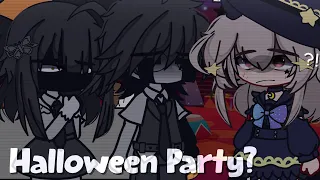 Afton Kids go to Halloween Party || School Series || Afton Family || Gacha x Fnaf