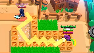 999IQ TRICKSHOTS and EPIC GOALS | Brawl Stars ft. James BS